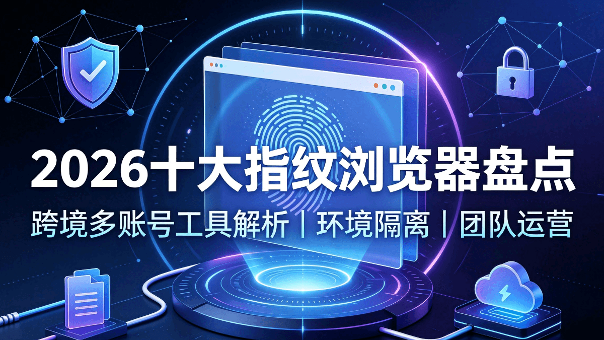 2026十大指纹浏览器盘点排名